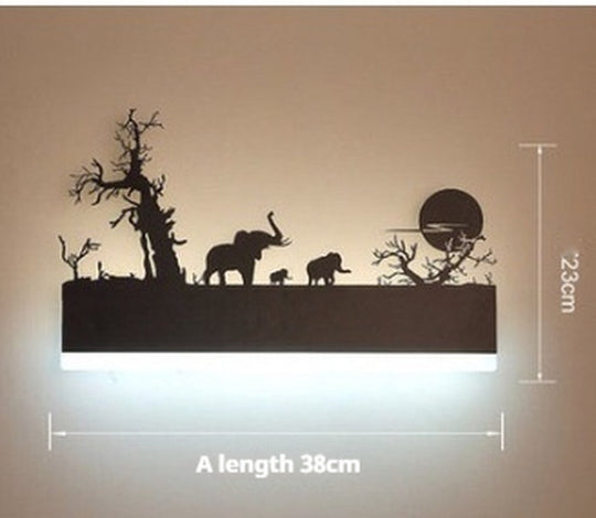 Led Acrylic Wall Lamp