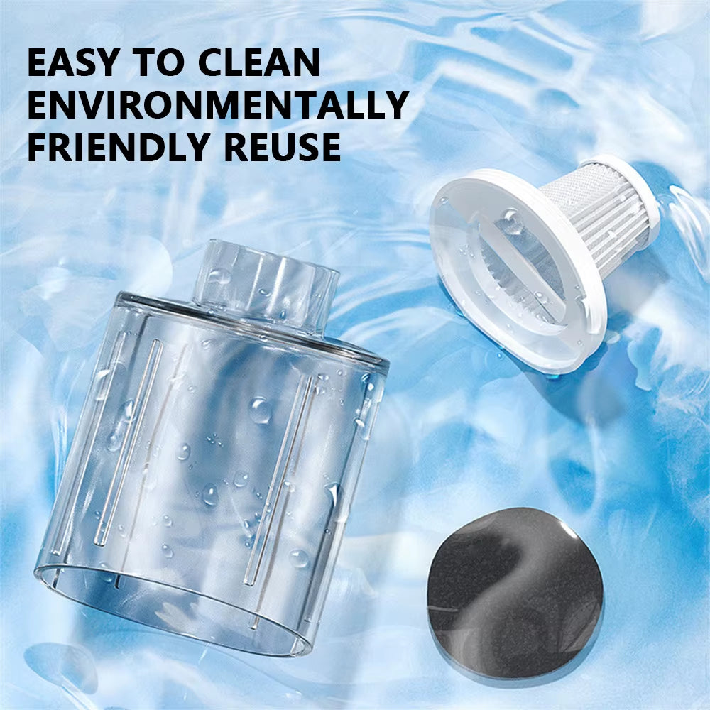 Wireless Handheld Vacuum Cleaner Cordless Handheld Chargeable Auto Vacuum for Home &amp; Car &amp; Pet Mini Vacuum Cleaner 50000Pa
