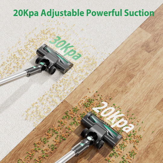 Cordless Vacuum Cleaner, Lightweight Cordless Stick Vacuum Cleaner for Pet Hair Carpet Floor,Wc02