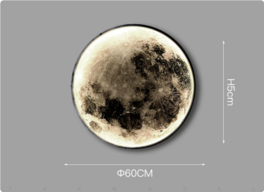 Bedroom Bedside Moon Wall Lamp