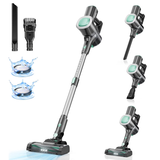 Cordless Vacuum Cleaner, Lightweight Cordless Stick Vacuum Cleaner for Pet Hair Carpet Floor,Wc02