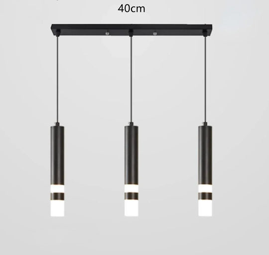 Modern Led Long Pendant Light for Bedroom Bedside Living Room Hanging Lamps Reading Lighting Double Spotlight Decor Chandelier