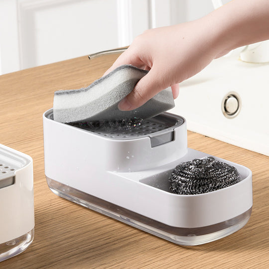 Kitchen Press Type Soap Lye Box Manual Soap Dispenser