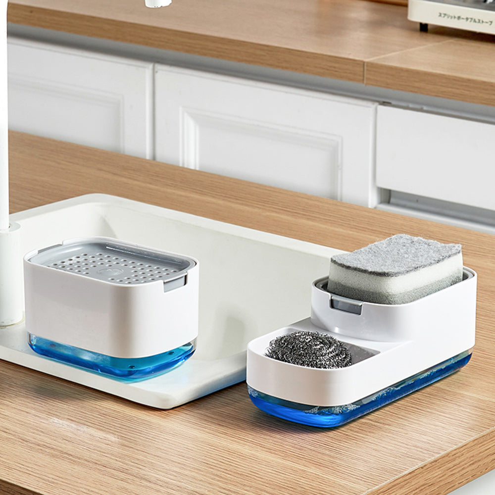 Kitchen Press Type Soap Lye Box Manual Soap Dispenser