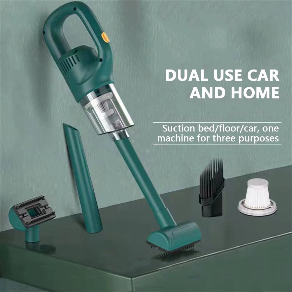 Wireless Handheld Vacuum Cleaner Cordless Handheld Chargeable Auto Vacuum for Home &amp; Car &amp; Pet Mini Vacuum Cleaner 50000Pa